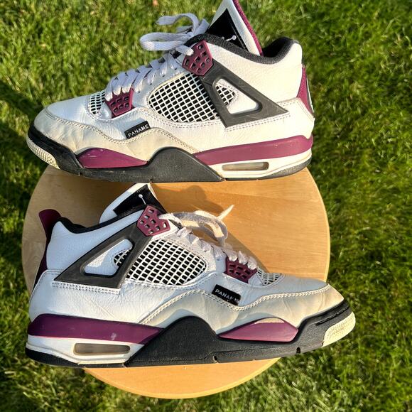 Nike Paris Saint-Germain x Air Jordan 4 Retro Bordeaux - Size 8.5 - Ships Now main image 8